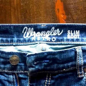 Wrangler retro slim boot jeans